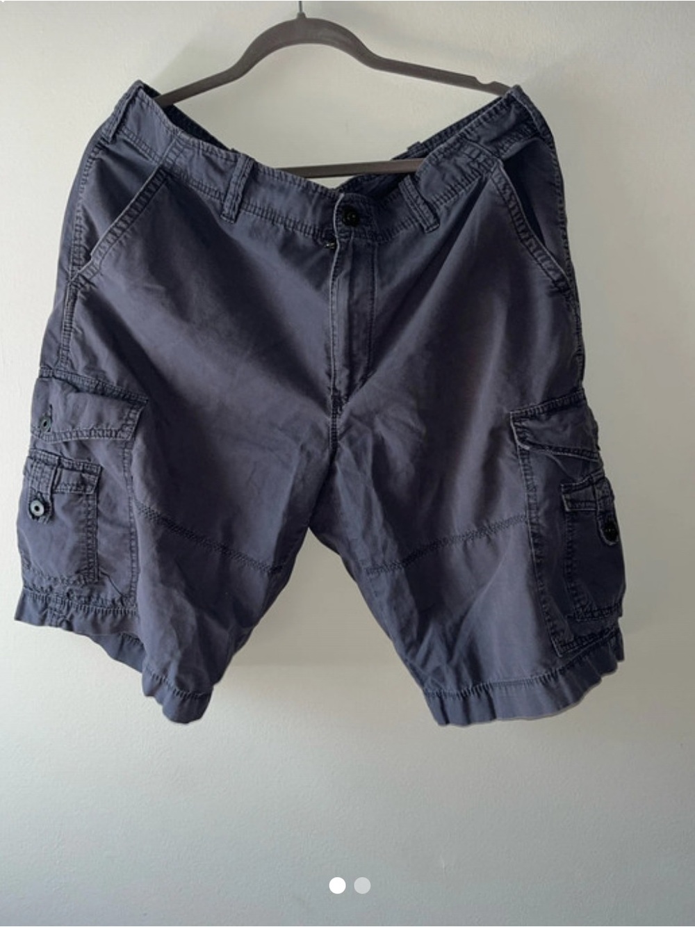 Express Men's Cargo Shorts - Charcoal Gray